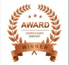 Bronze award medal for the Learn and Earn Contest